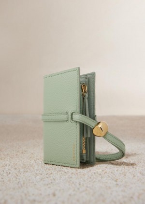 Polene Kayé Card Holder Grøn | Danmark_P56828