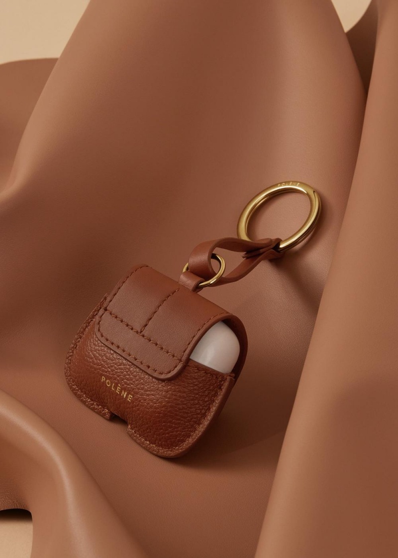 Polene Airpods case Brune | Danmark_P26148