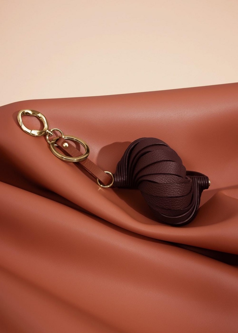 Polene Elis Keyring Bordeaux | Danmark_P92972