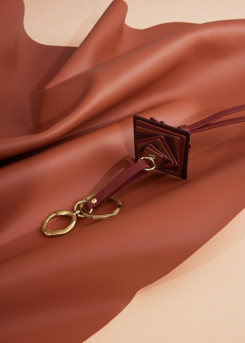 Polene Scala Keyring Bordeaux | Danmark_P60878