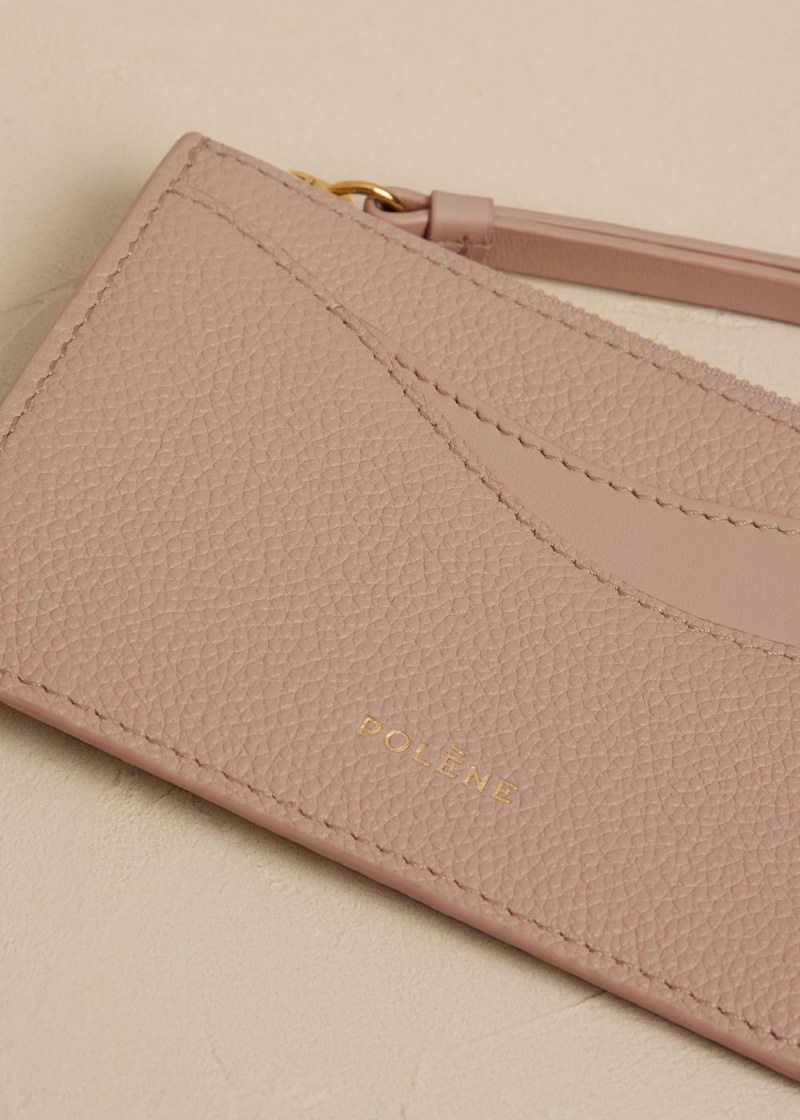 Polene Sierra Mini Pouch Beige | Danmark_P62203