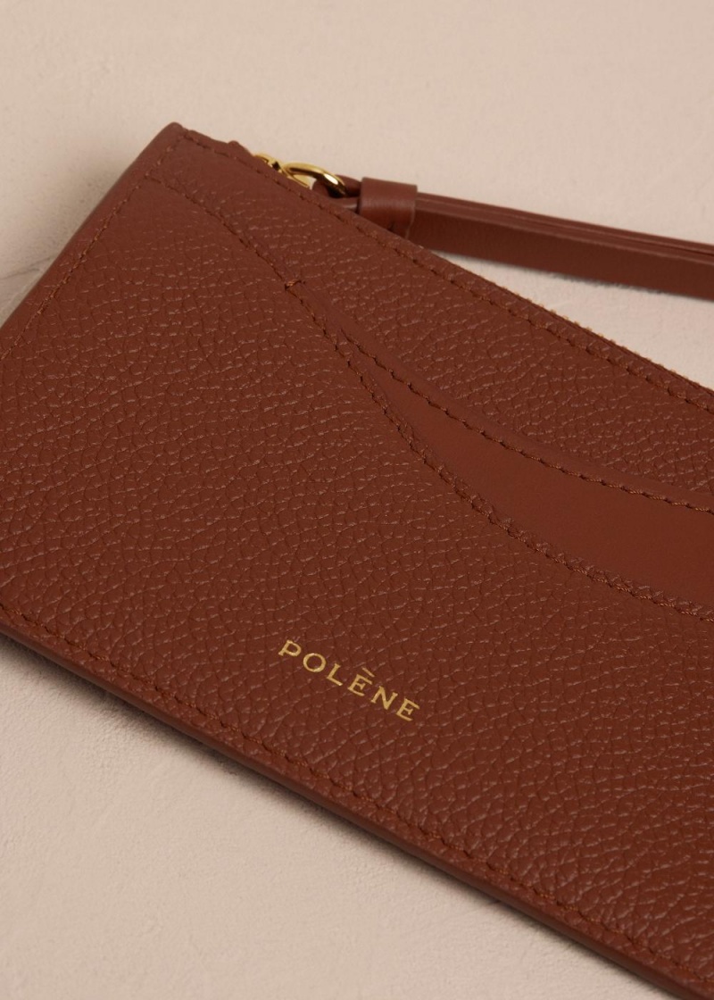 Polene Sierra Mini Pouch Brune | Danmark_P84593