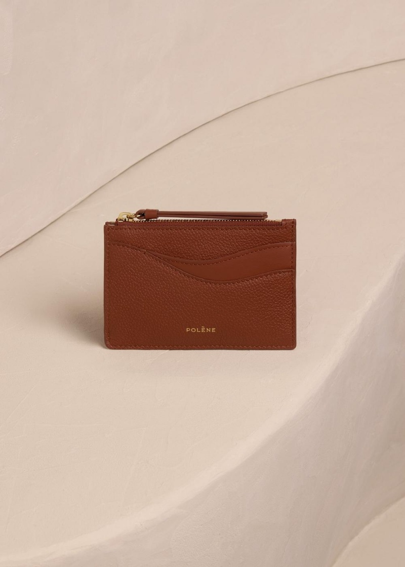 Polene Sierra Mini Pouch Brune | Danmark_P84593