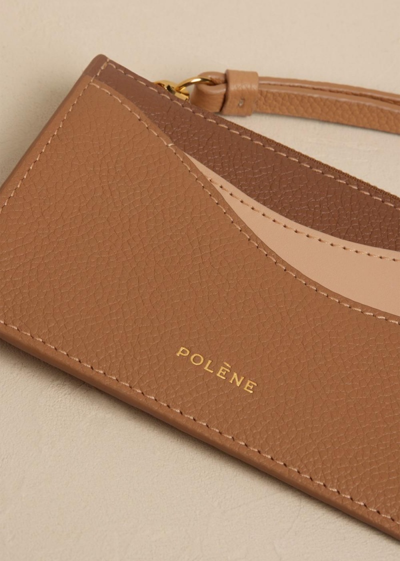 Polene Sierra Mini Pouch Brune | Danmark_P98425