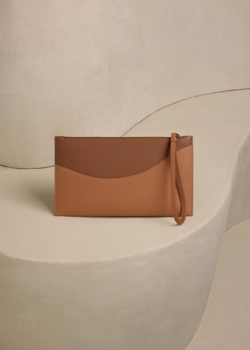 Polene Sierra Pouch Brune | Danmark_P74860